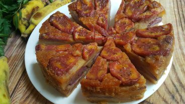Bánh củ chuối nướng (Bắc Kạn)
