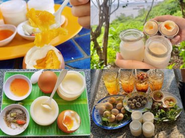 Yaourt Trứng Gà Lòng Đào (Bà Rịa - Vũng Tàu)
