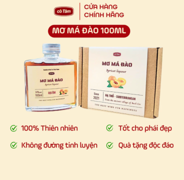 Mơ Má Đào Cô Tâm (100ml) - Sản phẩm thủ công từ làng cổ Bách Cốc
